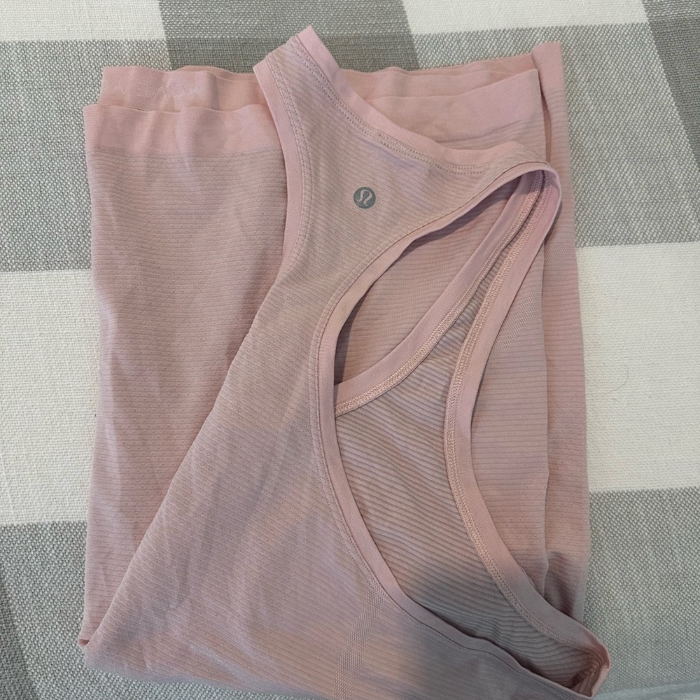 lululemon athletica Pink Tank Top